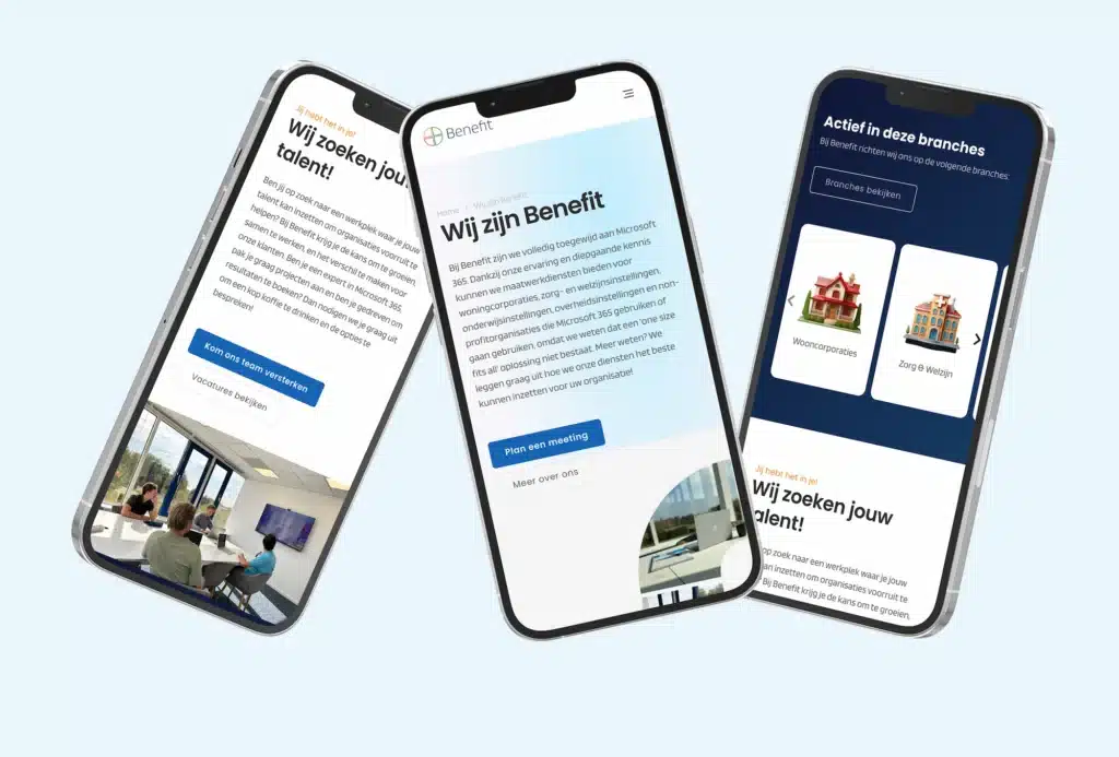 Benef-it website Dubbel en Dwars